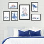 Wallity Set de 6 Cuadros Decorativos Multicolor SET_011